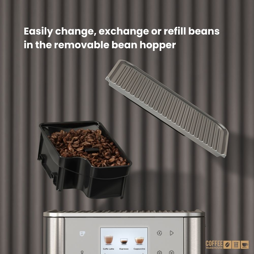 KitchenAid Super Automatic Espresso Machine KF7 - Stainless Steel Finish