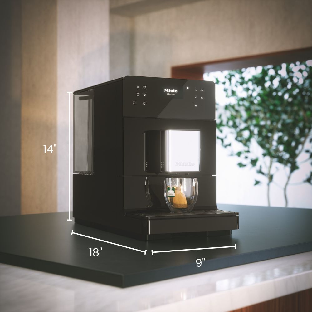 Miele CM5310 Silence Coffee Machine - Obsidian Black