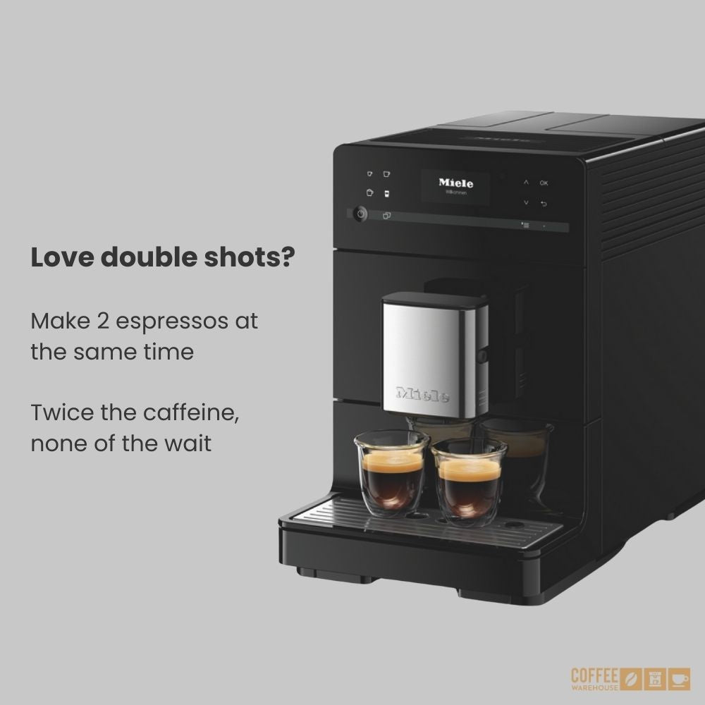 Miele CM5310 Silence Coffee Machine - Obsidian Black