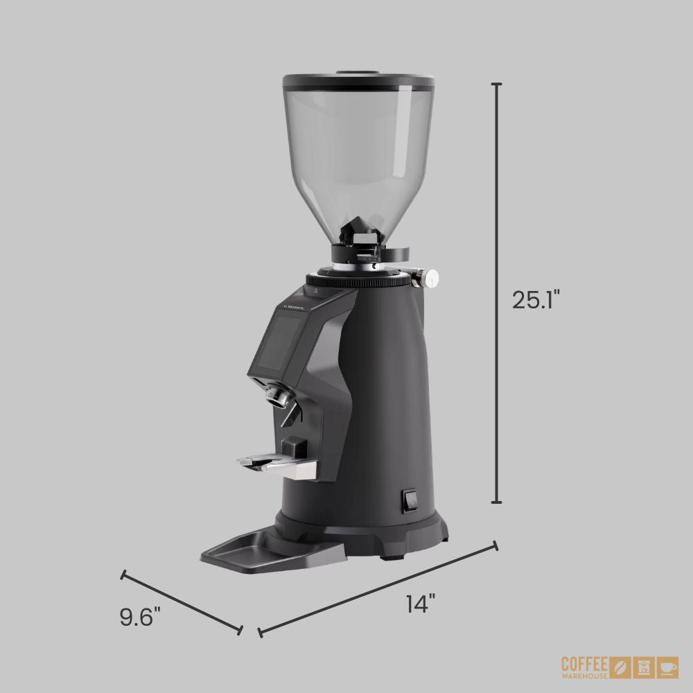 Macap SUPRA 68 G Series Grind-by-Weight Coffee Grinder – Black – 120V