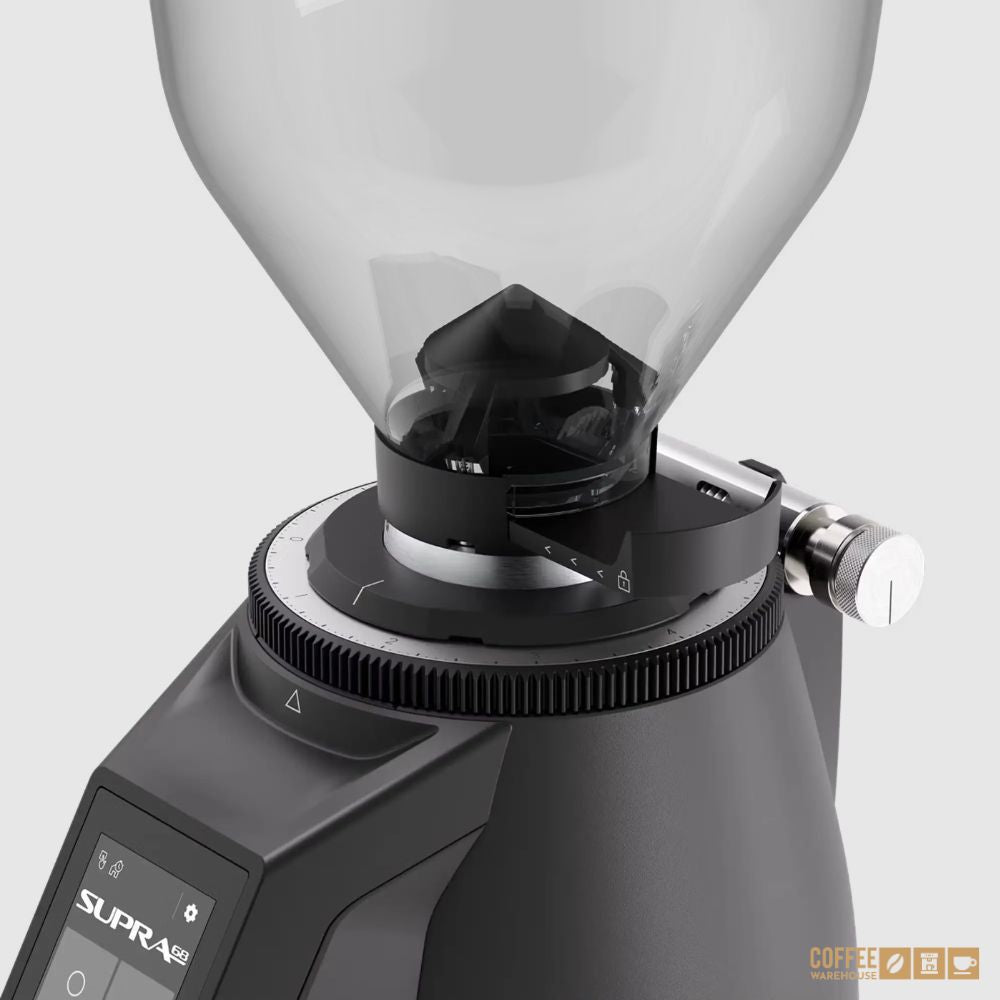 Macap SUPRA 68 G Series Grind-by-Weight Coffee Grinder – Black – 120V