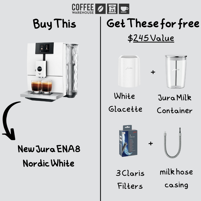 New Jura ENA8 White Promotion