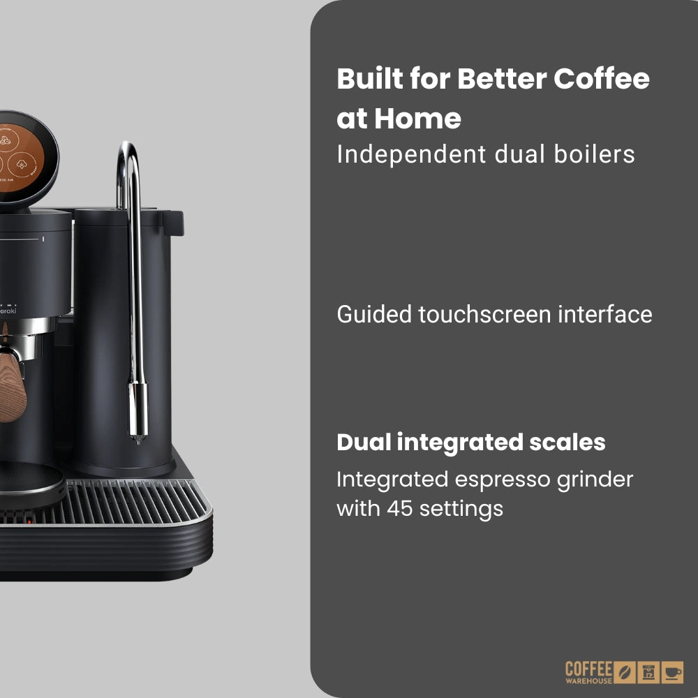 Meraki Espresso Machine - Black