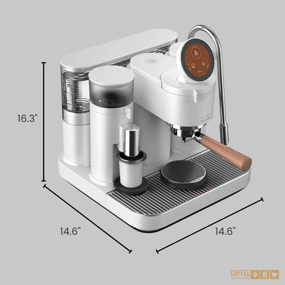 Meraki Espresso Machine - White