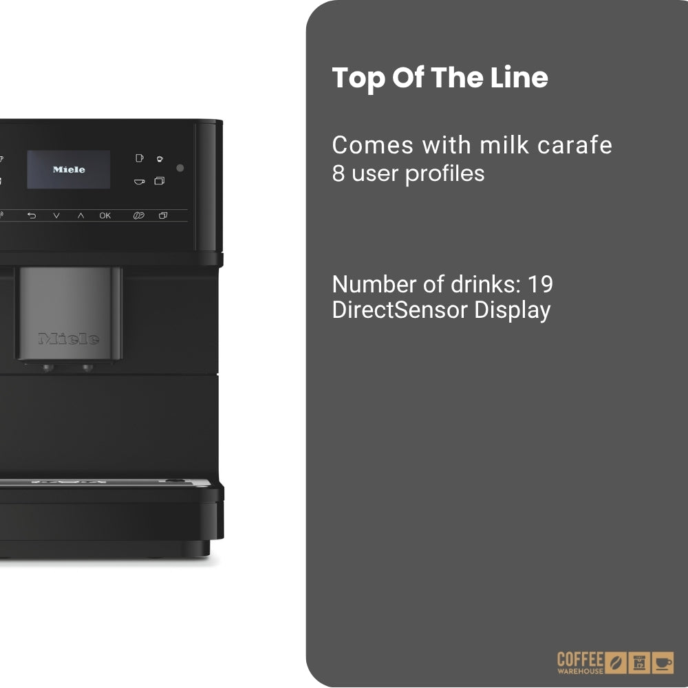 Miele CM6360 125 Edition - Matte Black