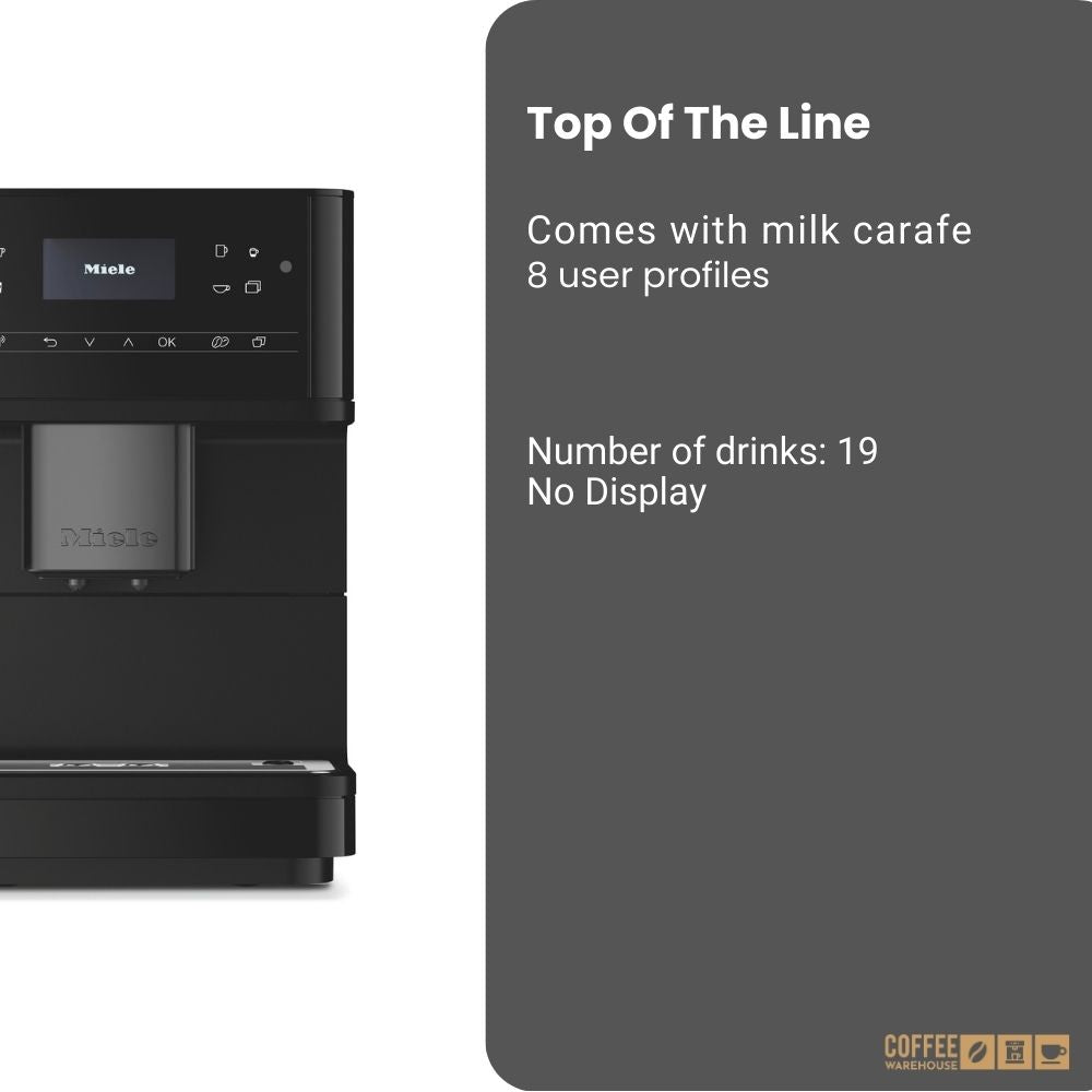 Miele CM6360 125 Edition - Matte Black
