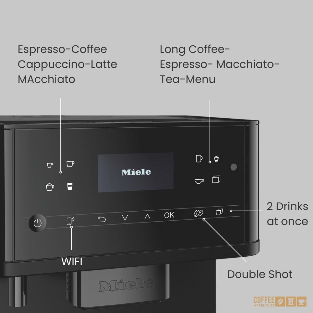 Miele CM6360 125 Edition - Matte Black