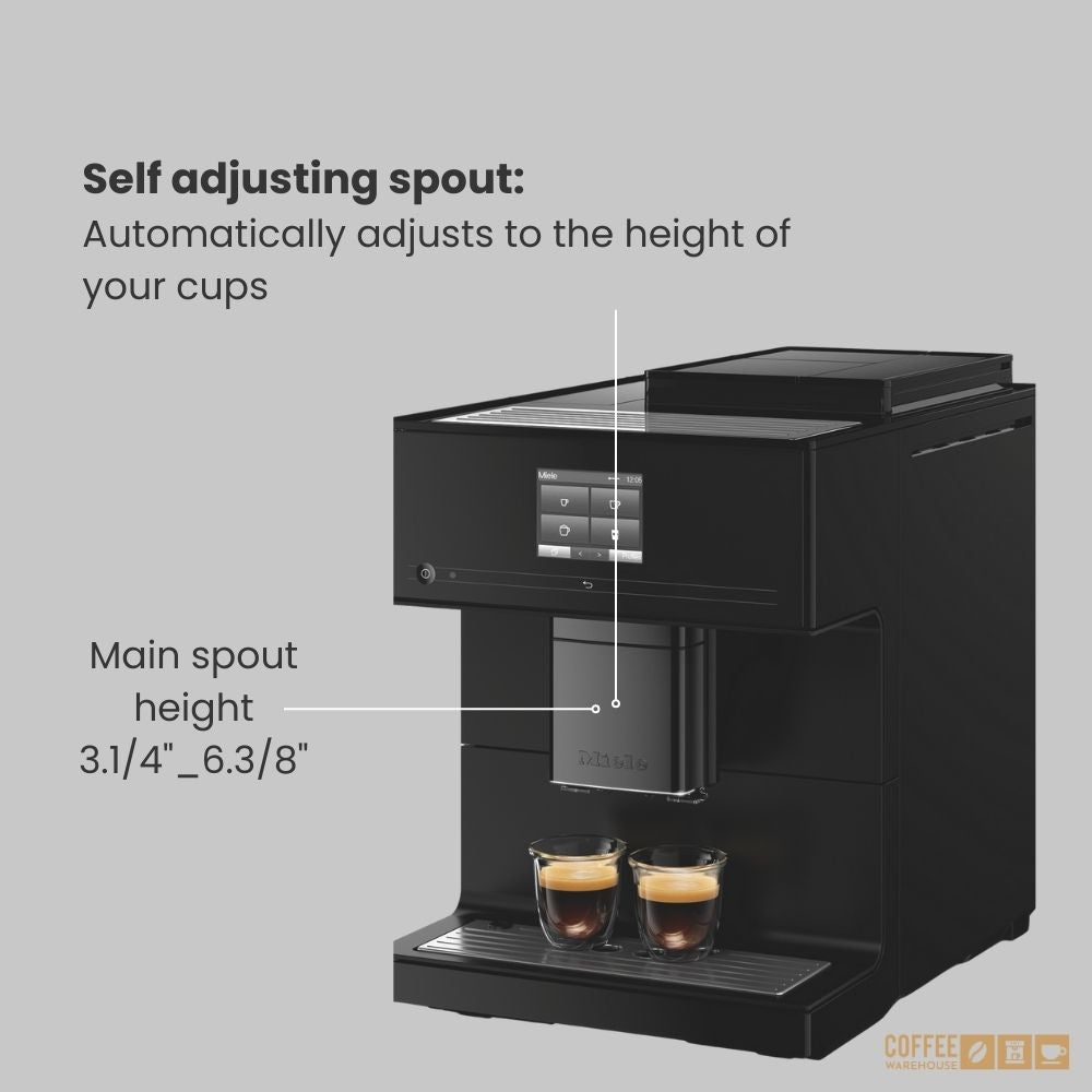 Miele CM7750 Coffeeselect 125 Edition- Matte Black