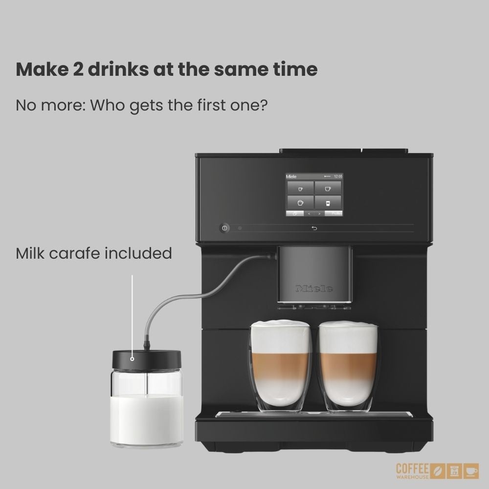 Miele CM7750 Coffeeselect 125 Edition- Matte Black