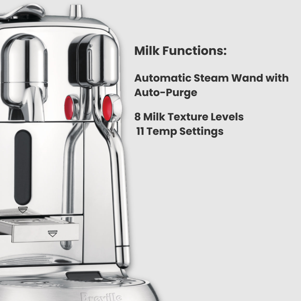 Nespresso Creatista Plus Espresso Machine by Breville