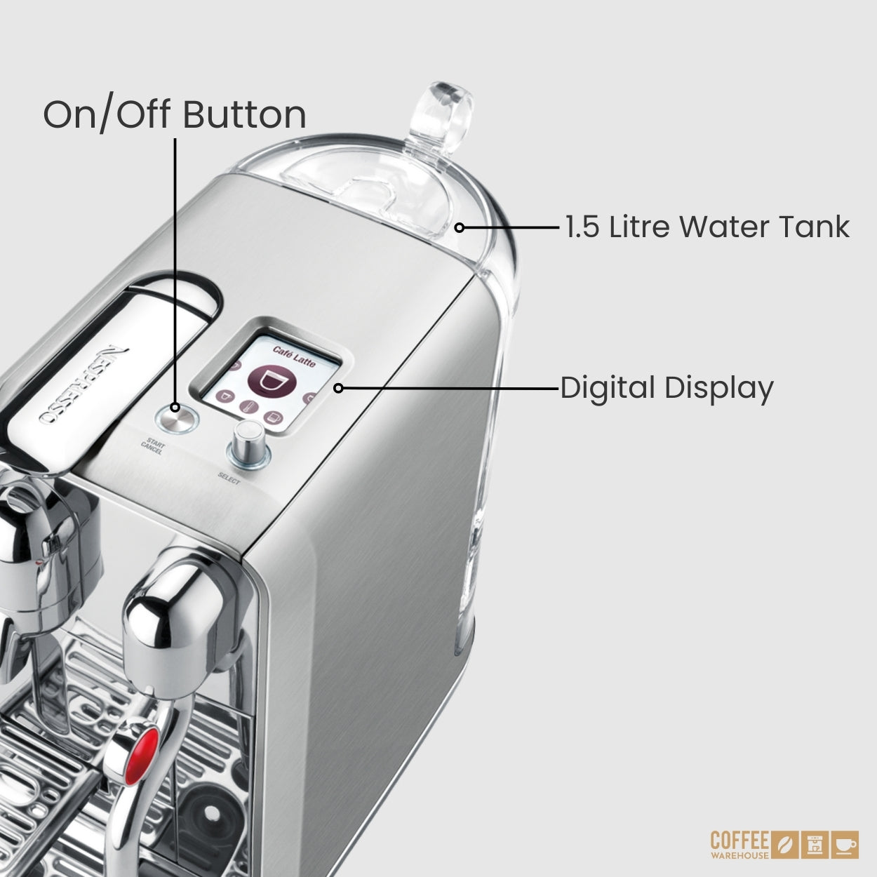 Nespresso Creatista Plus Espresso Machine by Breville