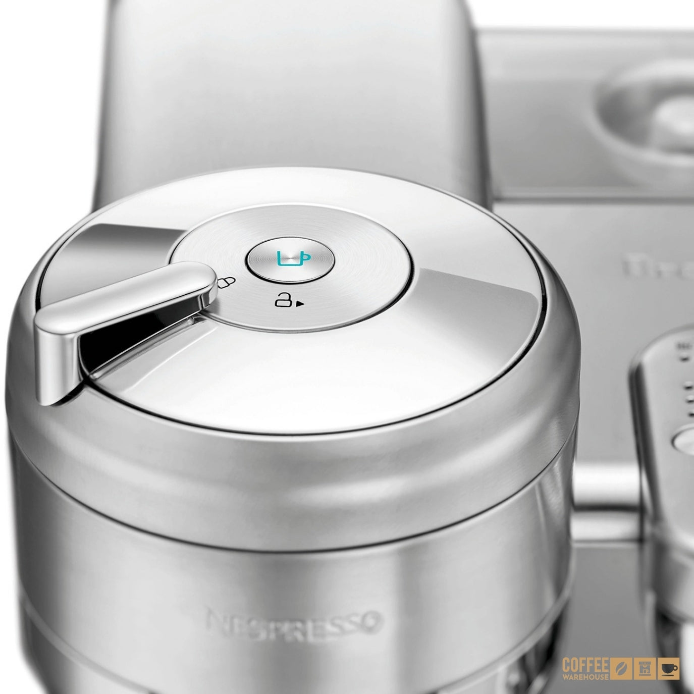 Nespresso Vertuo Creatista Coffee Pod Machine by Breville - Brushed Stainless Steel