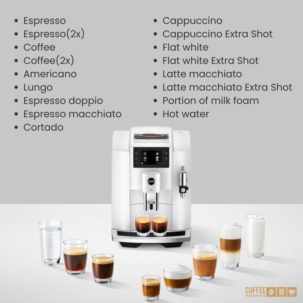 Jura Machine Jura E8 Ground Coffee JURA E8 Fully Automatic Coffee