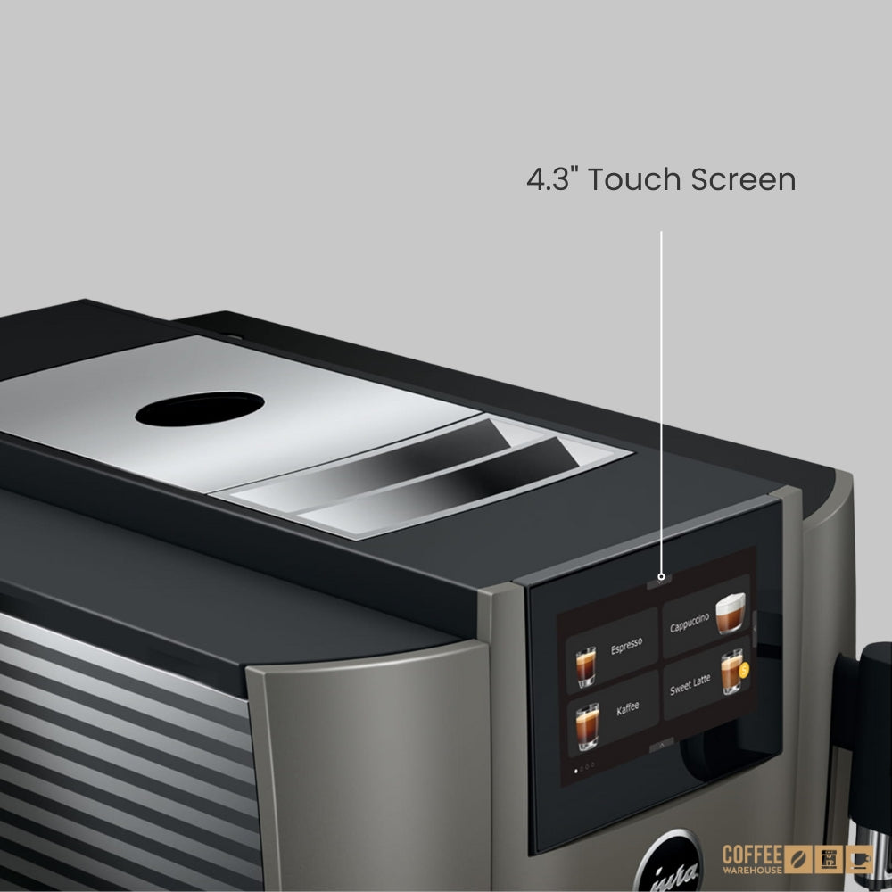 New Jura S8 Super Automatic Coffee Machine - Dark Inox