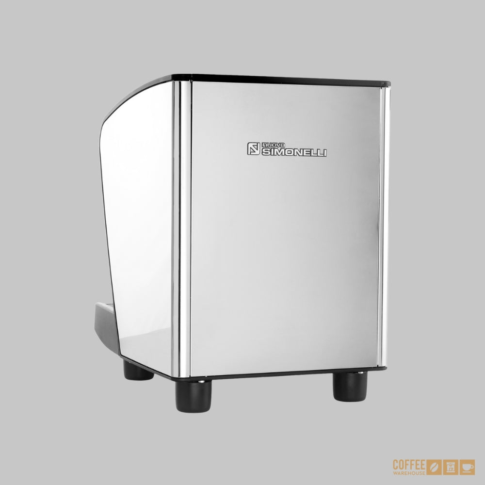 Nuova Simonelli Musica Espresso Machine - Stainless Steel with Black Trim