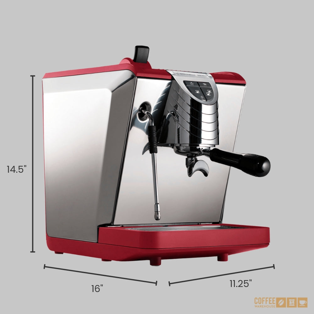 Nuova Simonelli Oscar Pro  Espresso Machine _ Red