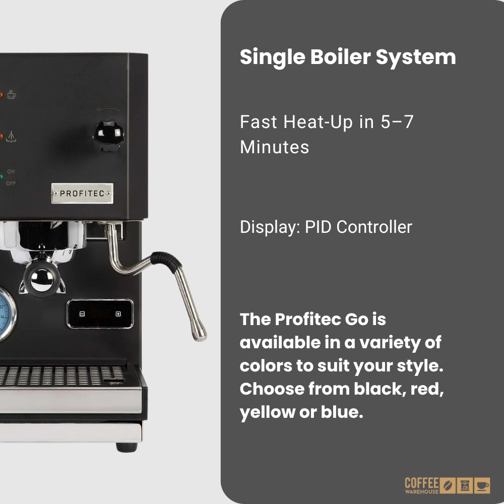 Profitec Go Espresso Machine - Black