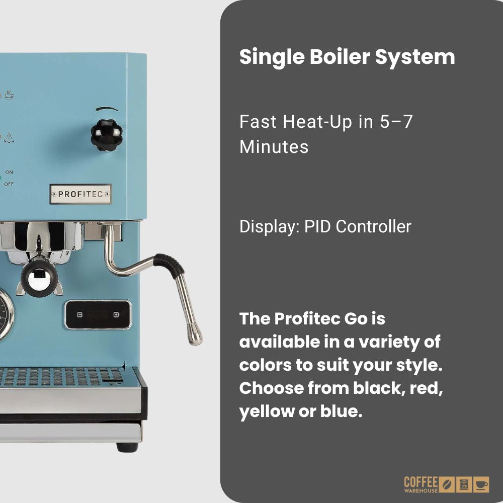 Profitec Go Espresso Machine - Blue