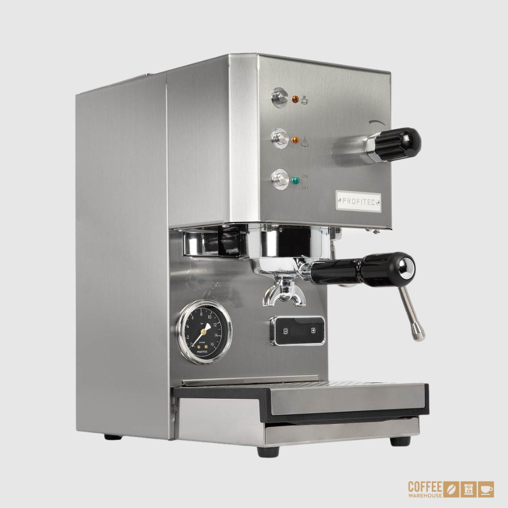 Profitec Go Espresso Machine - Brushed Stainless Steel