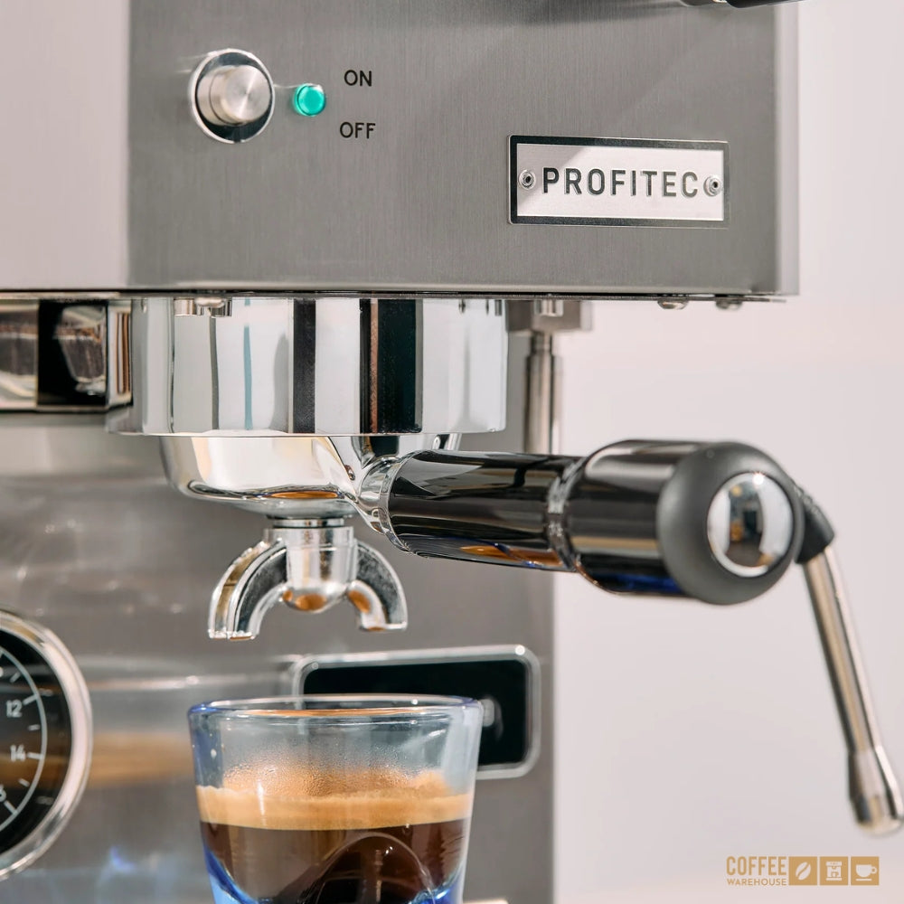 Profitec Go Espresso Machine - Brushed Stainless Steel