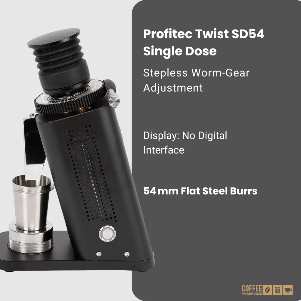 Profitec Twist SD54 Single Dose Grinder