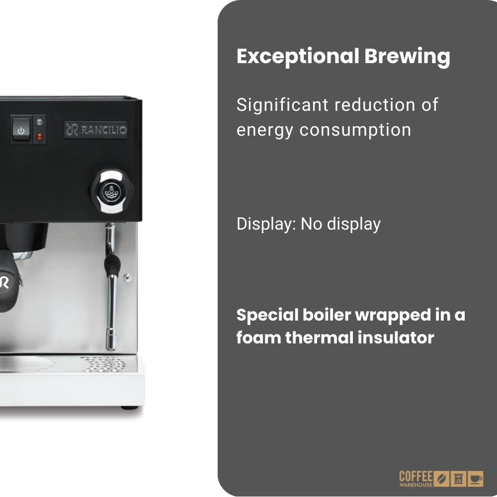 Rancilio Silvia Black Limited Edition Espresso Machine