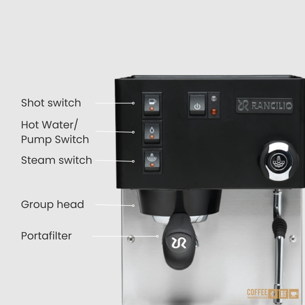 Rancilio Silvia Black Limited Edition Espresso Machine