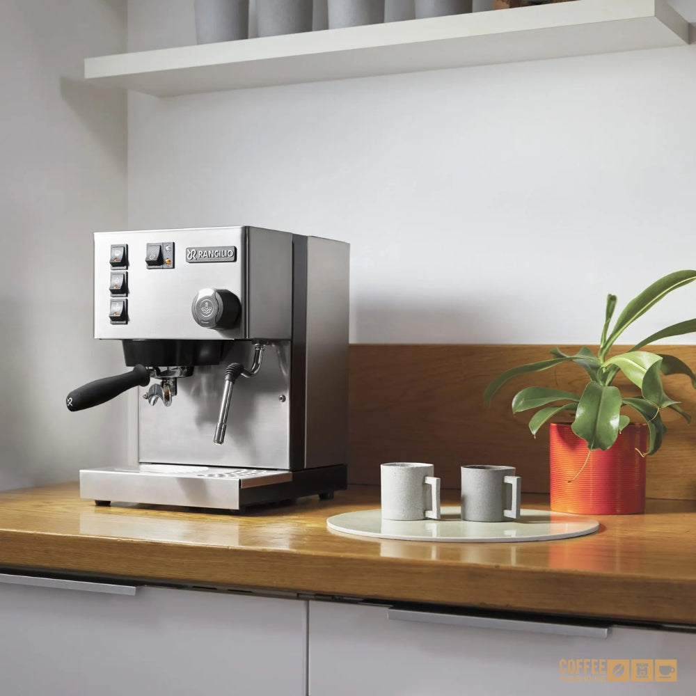 Rancilio Silvia M V6 Espresso Machine - Stainless Steel