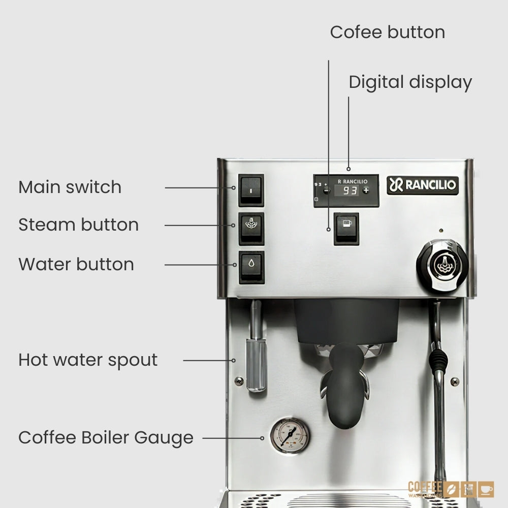 Rancilio Silvia Pro X Dual Boiler Espresso Machine