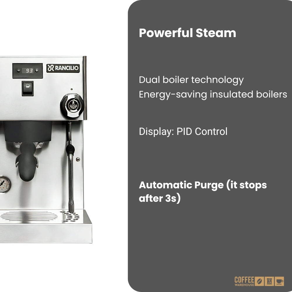 Rancilio Silvia Pro X Dual Boiler Espresso Machine