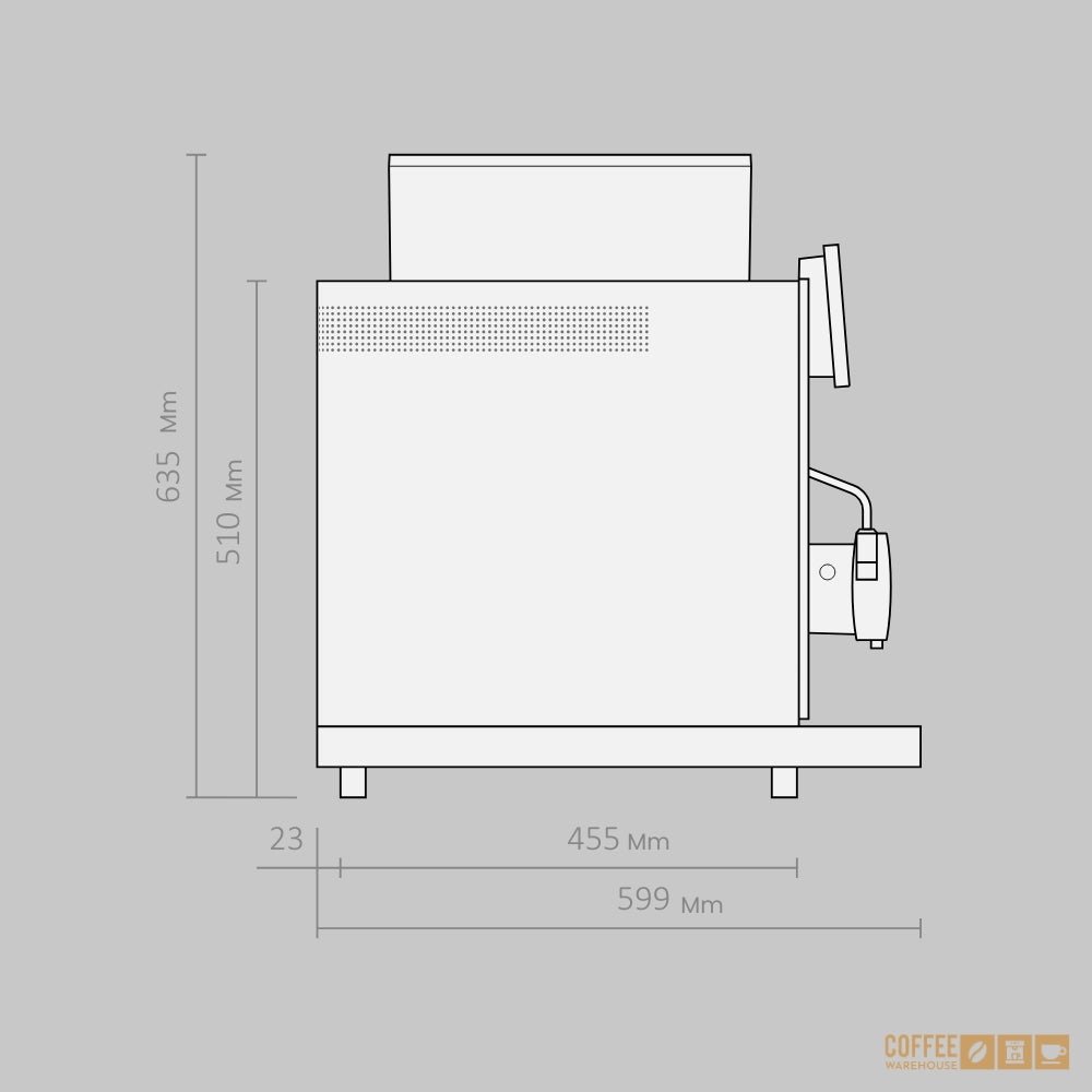 Rex-Royal S1 MCTI Commercial Super Automatic Coffee Machine