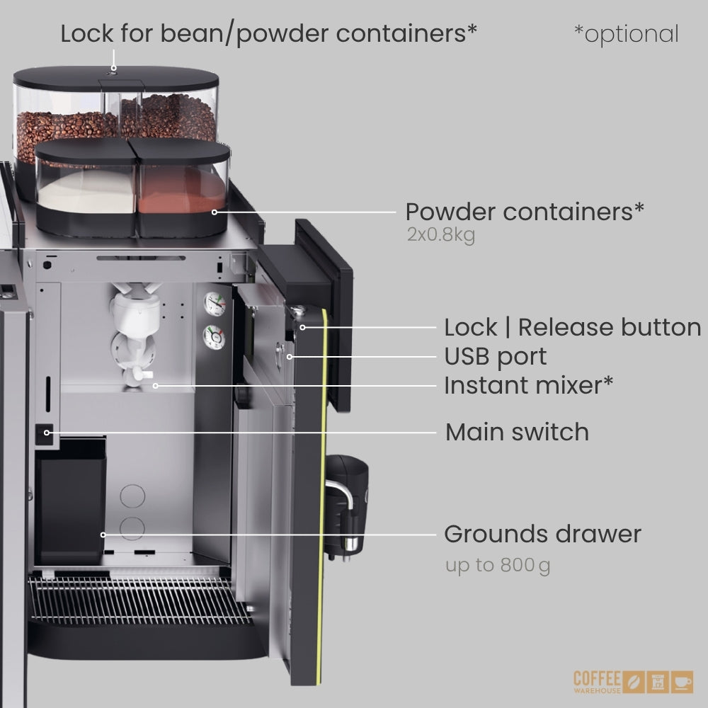 Rex-Royal S300 MCST Commercial Super Automatic Coffee Machine
