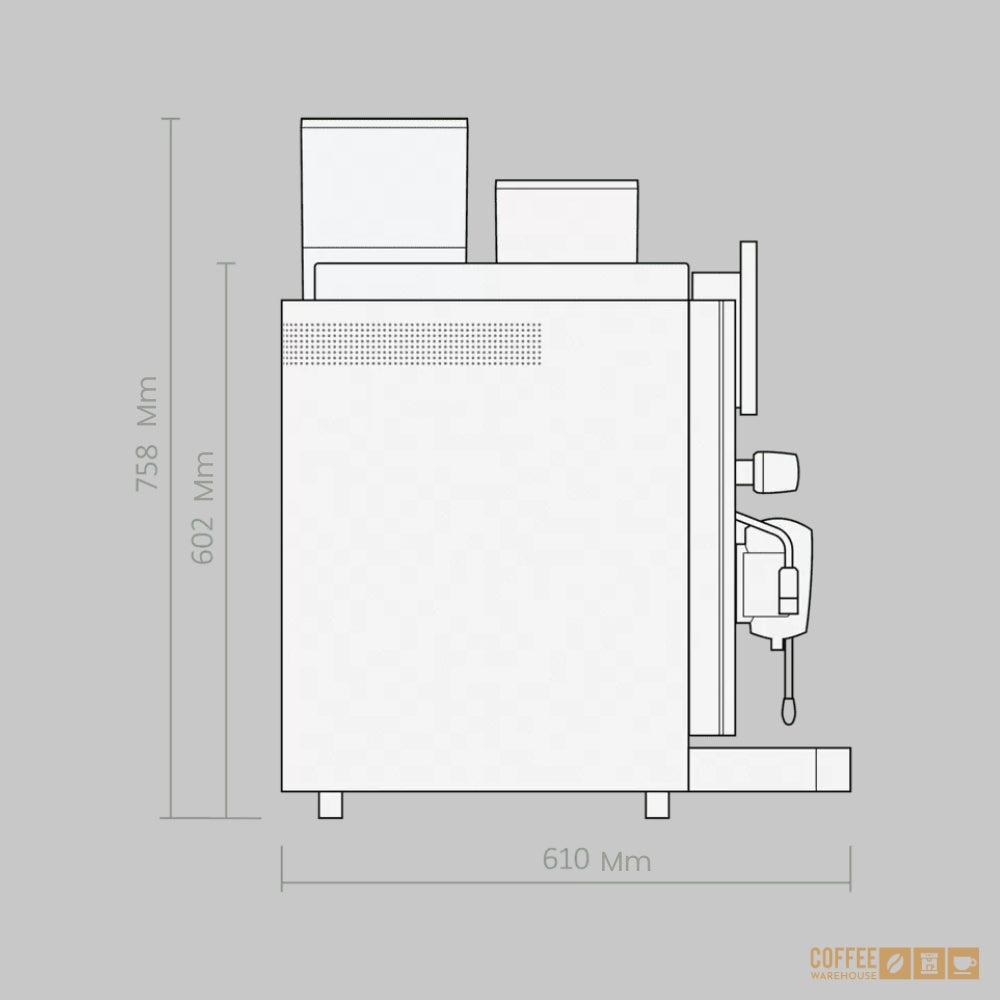 Rex-Royal S300 MCST Commercial Super Automatic Coffee Machine