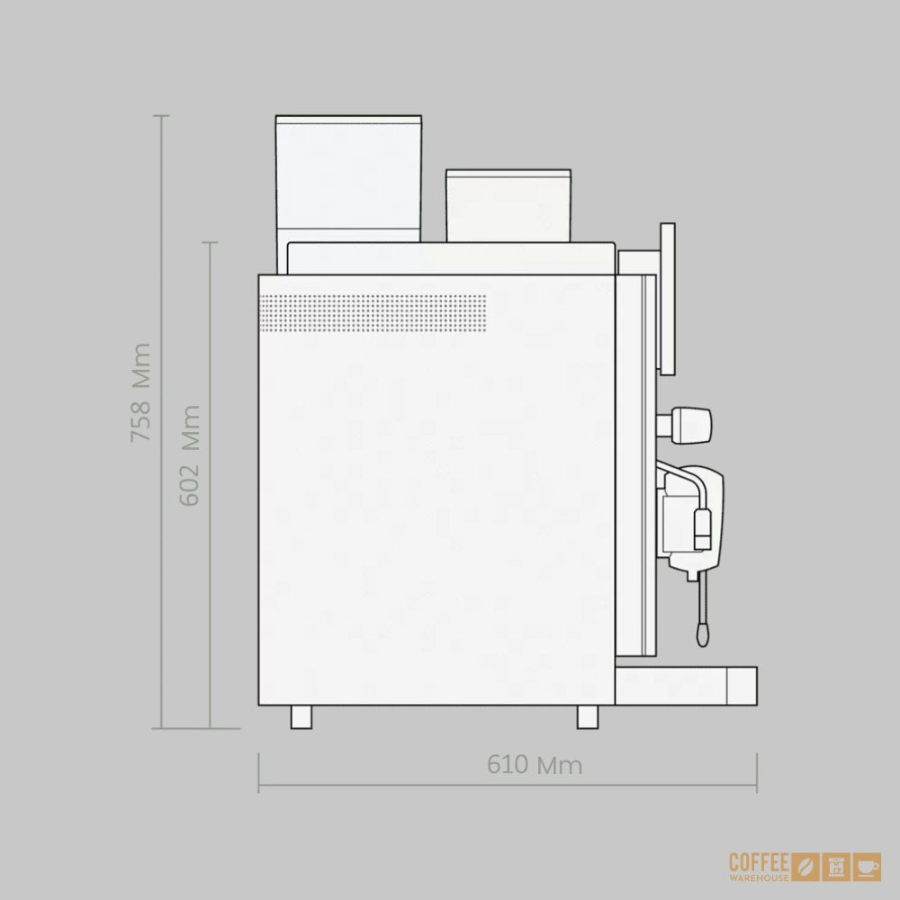 Rex-Royal S500 CST Commercial Super Automatic Coffee Machine