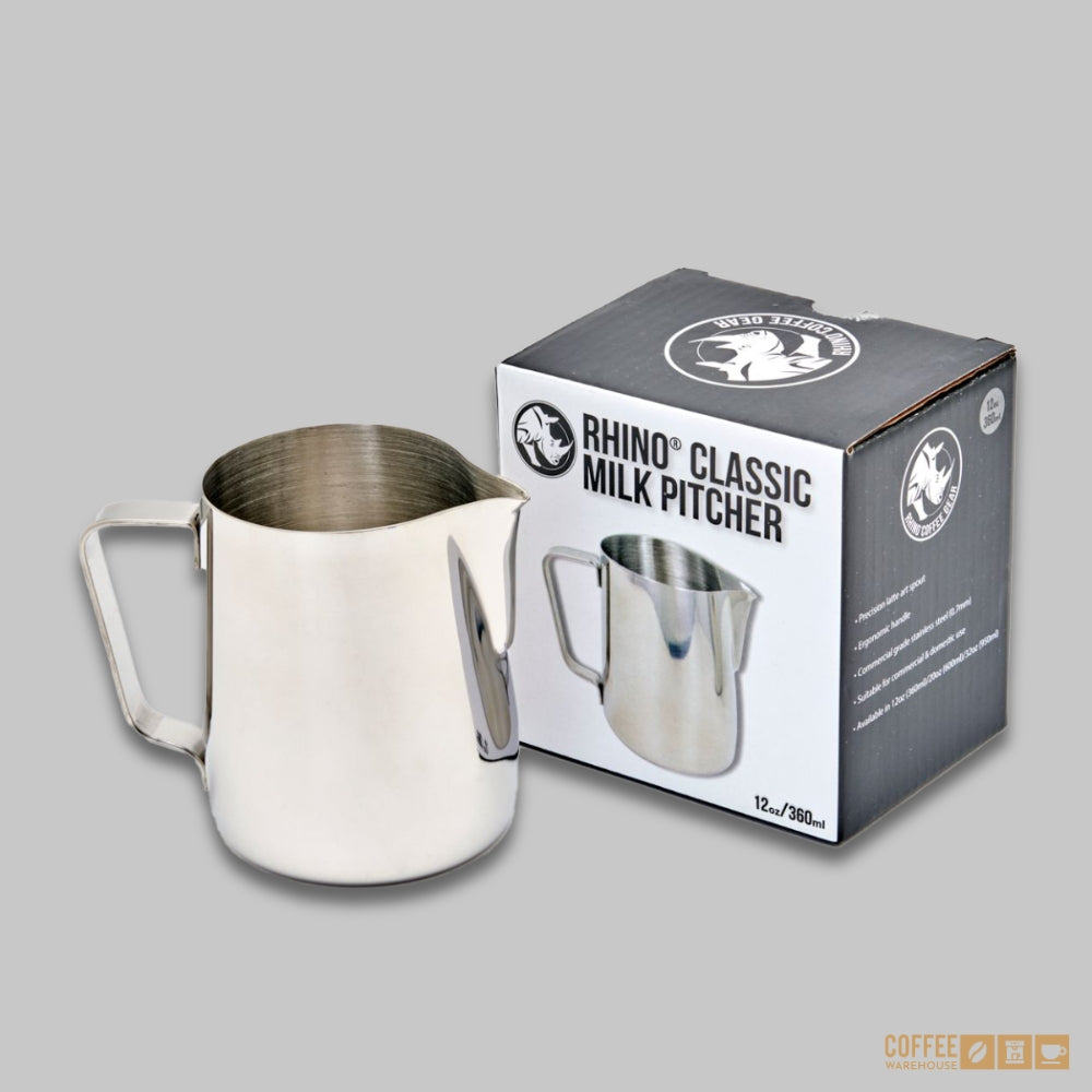 Rhino Classic Milk Pitcher - 360ml/12oz