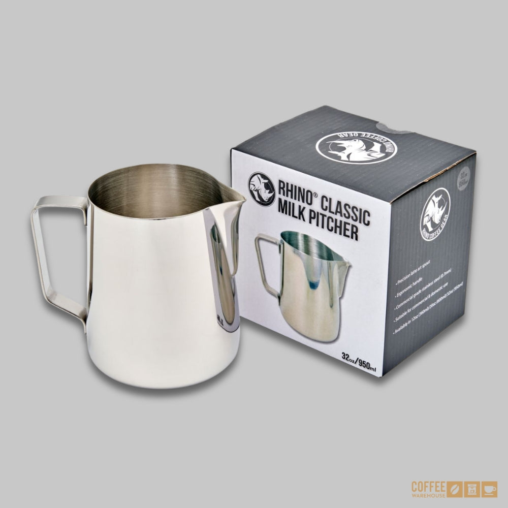 Rhino Classic Milk Pitcher - 950ml/32oz