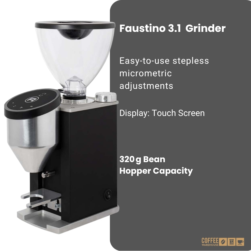 Rocket Espresso Faustino 3.1 Grinder - Black