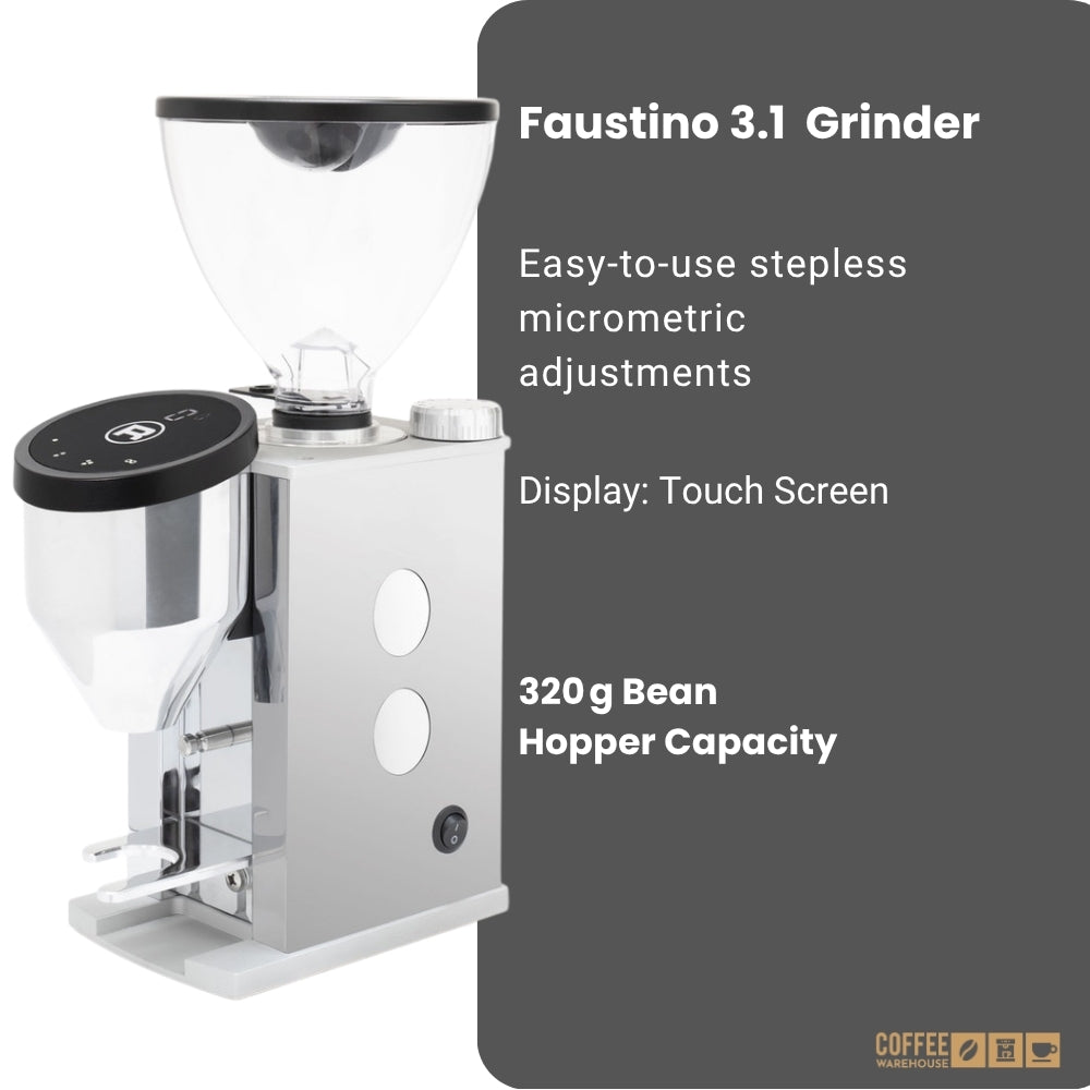 Rocket Espresso Faustino 3.1 Grinder - White