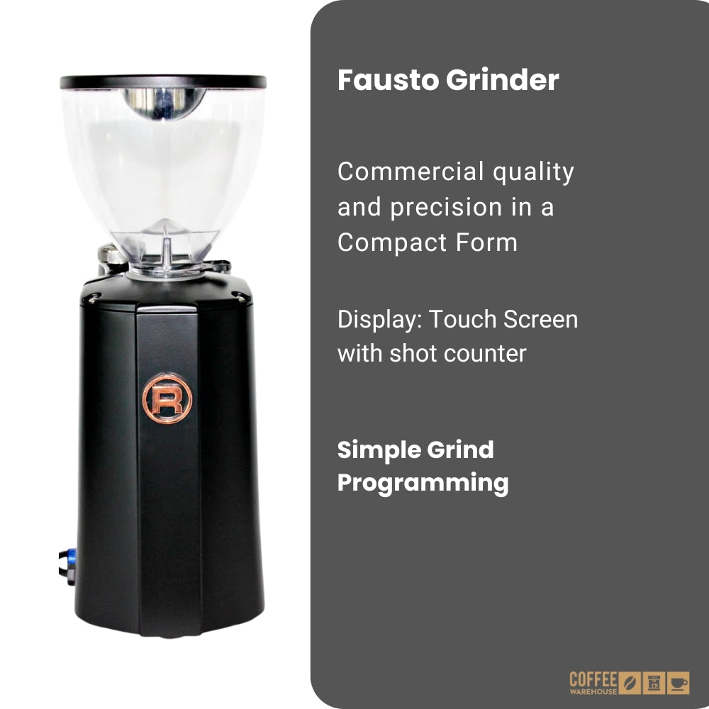 Rocket Espresso Fausto Grinder - Black