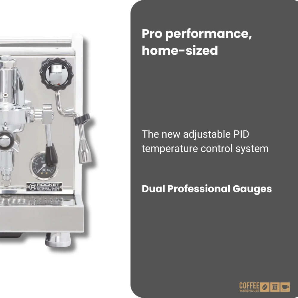 Rocket Espresso Mozzafiato Type R Shot Timer - White