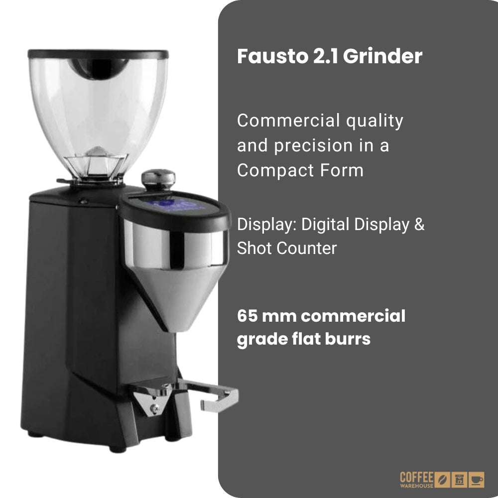 Rocket Espresso Fausto 2.1 Grinder - Black