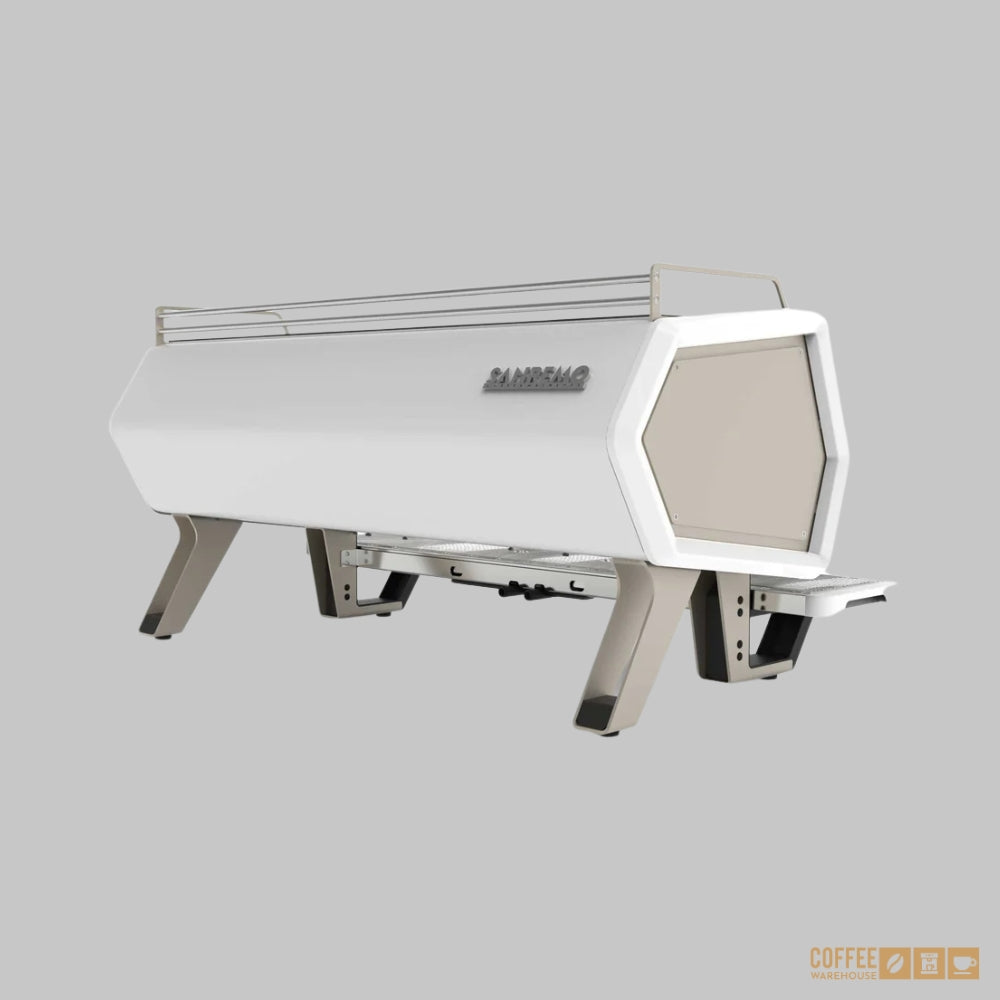 Sanremo D8 Pro 3gr White and Champaign Espresso machine