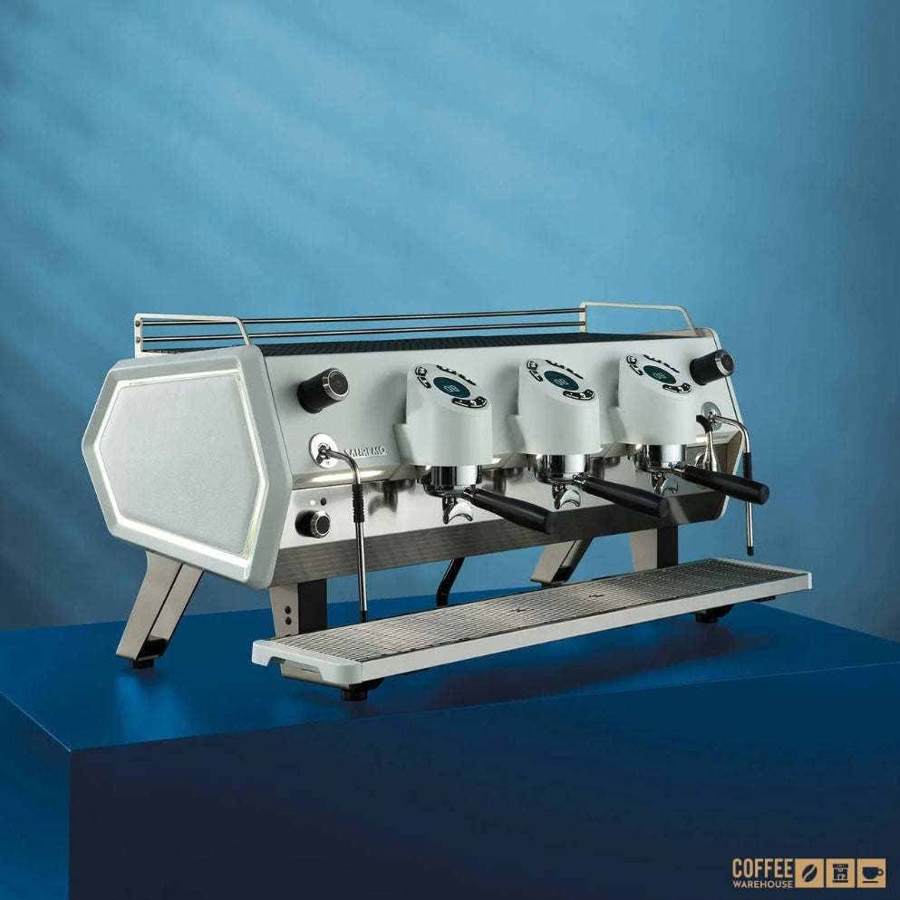 Sanremo D8 Pro 3gr White and Champaign Espresso machine