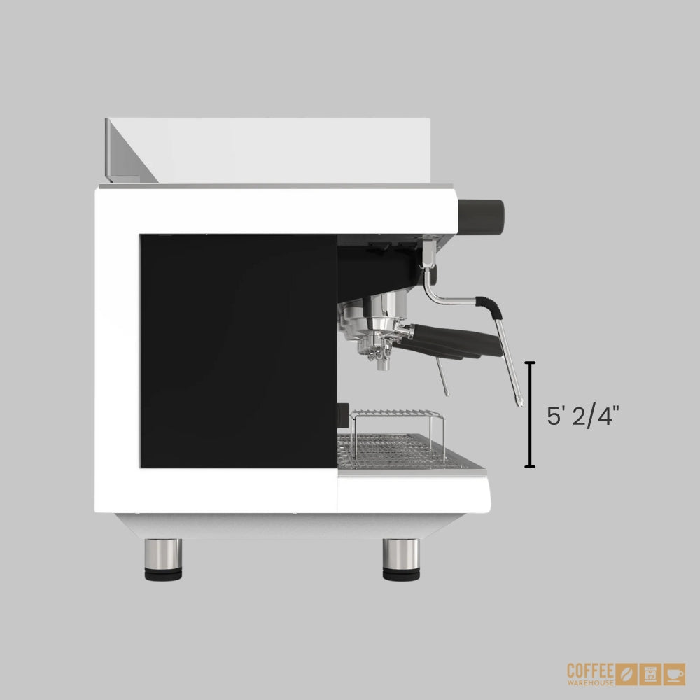 Sanremo Zoe Competition Tall 3gr Espresso Machine - Black & white