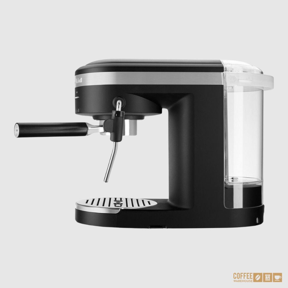Semi-Automatic Espresso Machine _ Black Matte