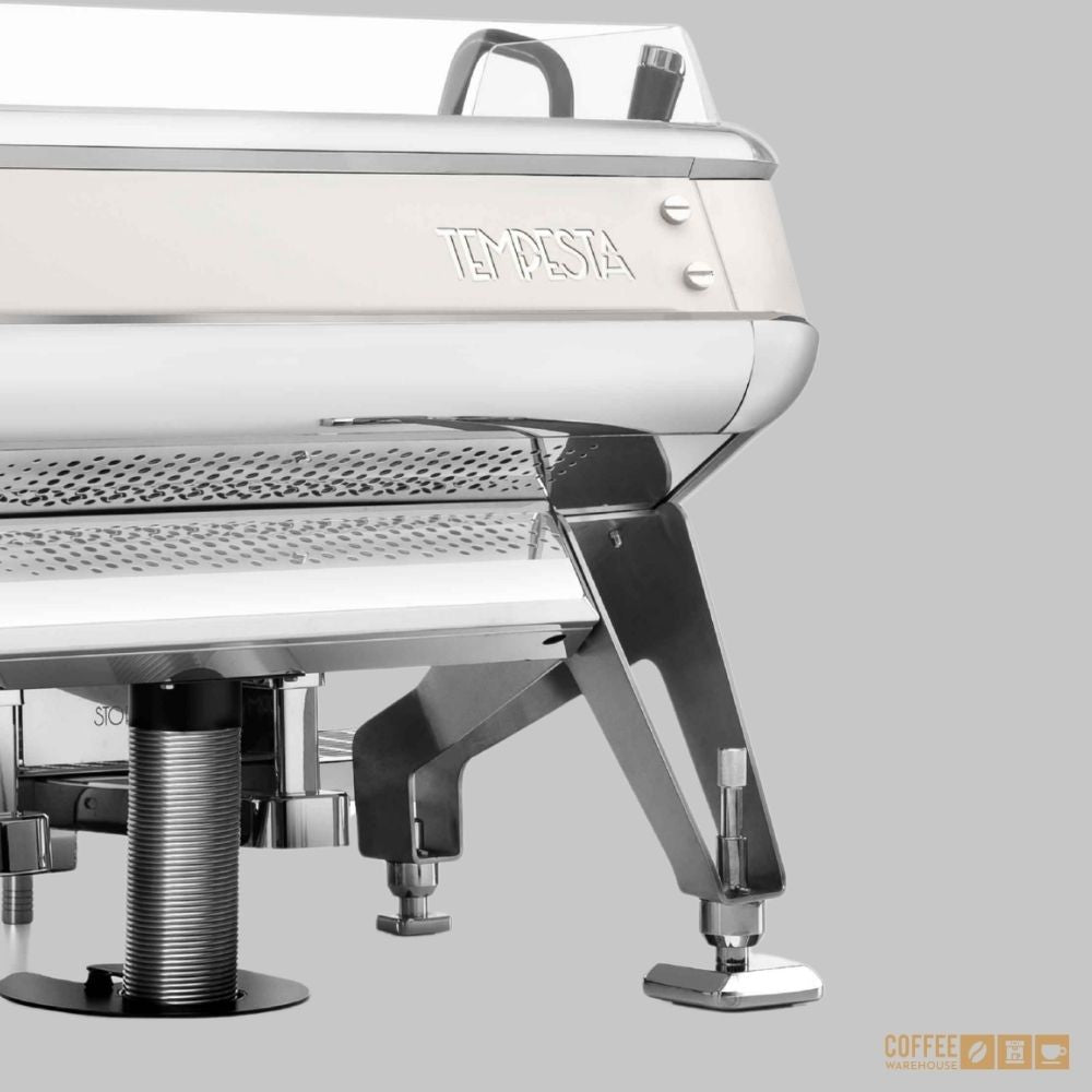 Storm Tempesta SAEP 2 Group Raised Espresso Machine – White & Chrome