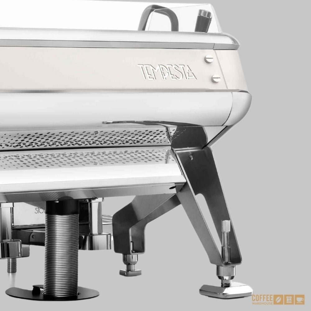 Storm Tempesta SAEP 3 Group Raised Espresso Machine – White & Chrome