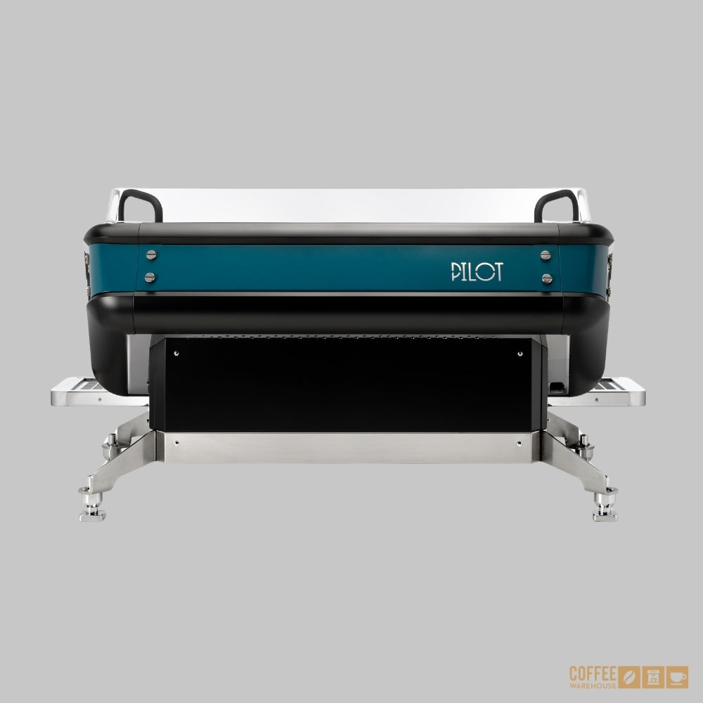 Barista Attitude Pilot SAE 2 Group Raised Espresso Machine – Blue & Black