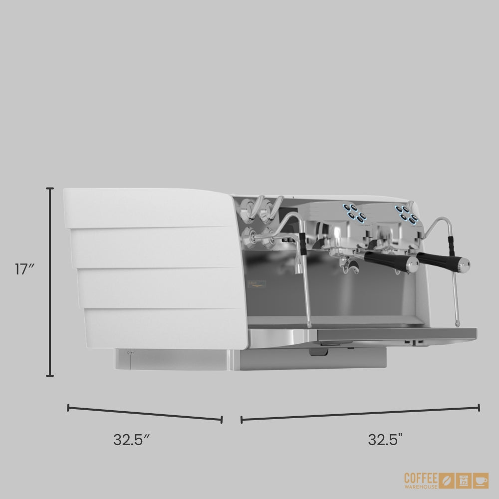 Victoria Arduino Eagle Tempo 2 Group Digit Espresso Machine – White