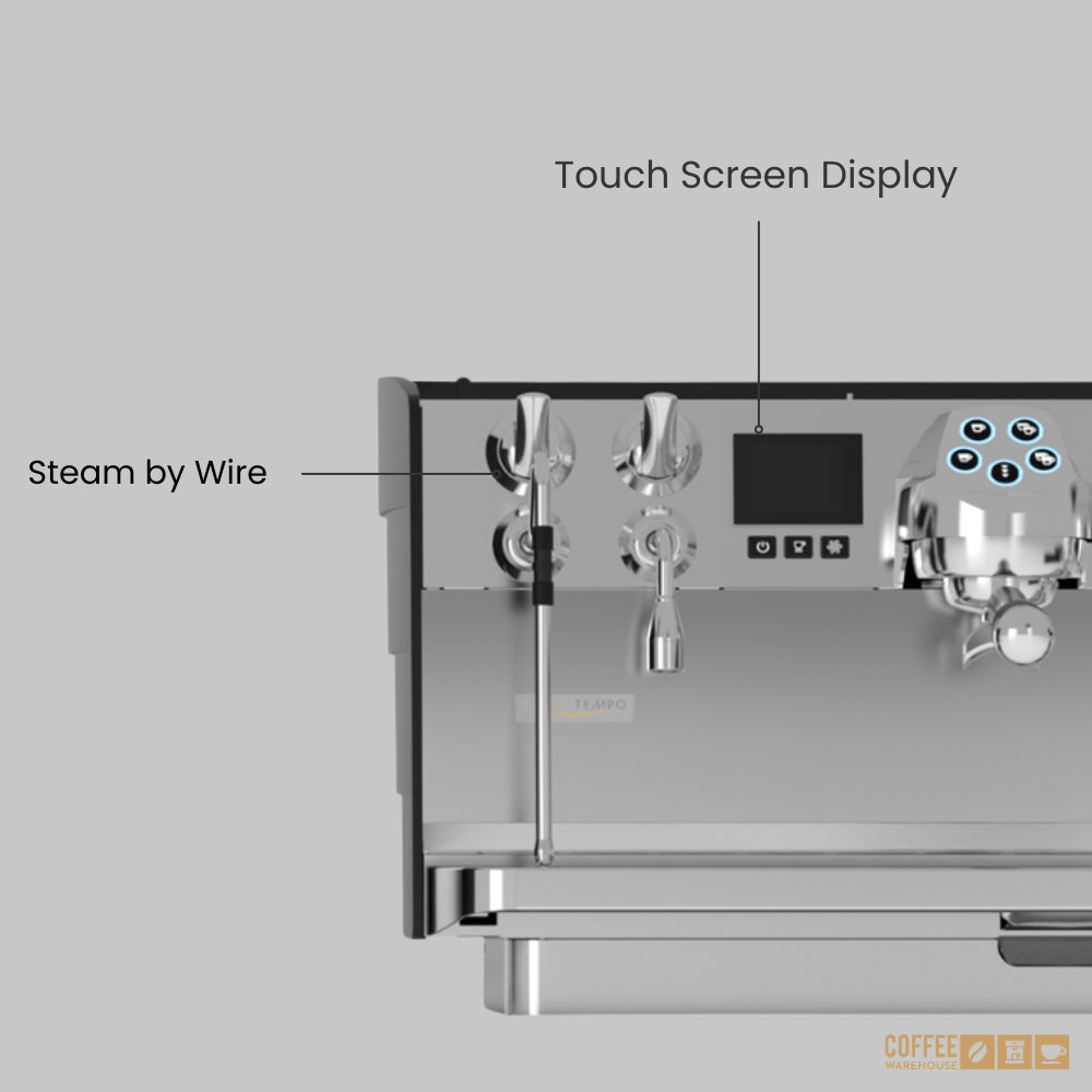 Victoria Arduino Eagle Tempo 3 Group NEO Espresso Machine – ‌‌Matte Black